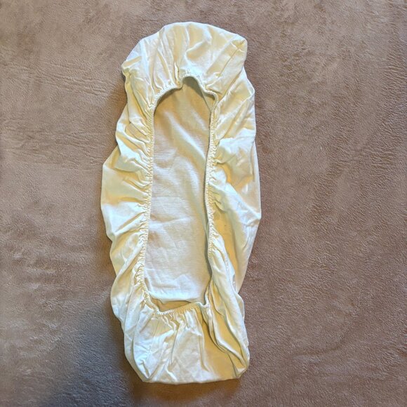 Infant Lounger Replacement Pads (2-Pack) + Fitted Cover | Quilted White DockATot - Picture 4 of 5